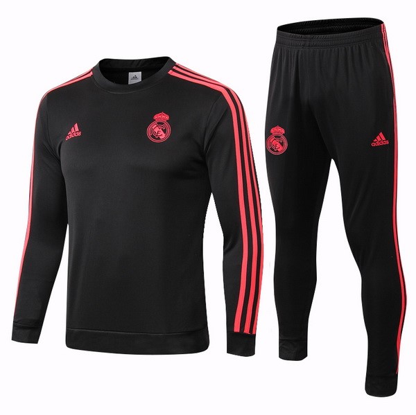 Survetement Football Real Madrid 2018-19 Noir Rouge